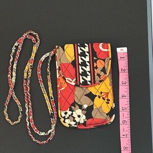 Vera Bradley Cell Phone Crossbody Bittersweet
